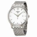 Tissot Tradition Silver Dial Stainless Steel Men's Watch T0636101103700