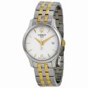 Tissot Tradition White Dial Two-tone Stainless Steel Ladies Watch T0632102203700