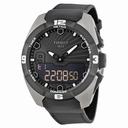 Tissot T-Touch Expert Solar Tony Parker Black Analog Digital Dial 100 Meters Water Resistant Black Leather Men's Watch T0914204606100