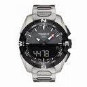 Tissot T-Touch Expert Solar Grey-Black Dial Titanium Band and Case Men's Sports Watch T0914204408100