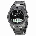 Tissot T-Touch II Black Dial Titanium Men's Watch T0474204405100