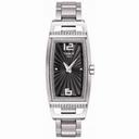 Tissot T-Trend Black Dial Stainless Steel Ladies Watch T0373091105701