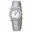 Tissot T-Trend Cera White Ceramic Diamond Ladies Watch T0642102201600