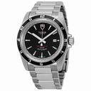 Tudor Grantour Black Dial Stainless Steel Men's Watch 20500N-BKSSS