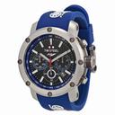 TW Steel Yamaha Factory Chronograph Racing Blue Silicone Men's Watch TW925