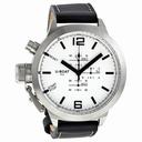 U-Boat Chrono Special White Dial Black Leather Men's Watch 305