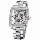 Ulysse Nardin Caprice White Dial 18kt White Gold Ladies Watch 130-91FC-8C-TIGER