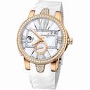 Ulysse Nardin Executive Lady Mother of Pearl Diamond 18K Rose Gold Automatic Watch 246-10B-3C-391