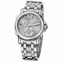 Ulysse Nardin GMT Big Date Grey Dial Stainless Steel Automatic Ladies Watch 243-22-7-30-02