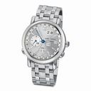 Ulysse Nardin GMT Perpetual Silver Dial 18kt White Gold Automatic Men's Watch 320-82-8-31
