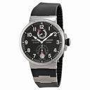 Ulysse Nardin Marine Black Dial Automatic Men's Watch 1183-126-3-62