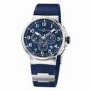 Ulysse Nardin Marine Chronograph Blue Dial Automatic Men's Watch 1503-150LE-3-63-VB