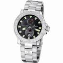 Ulysse Nardin Maxi Marine Diver Chronometer Black Dial Stainless Steel Men's Watch 263-33-7-92
