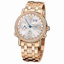 Ulysse Nardin Perpetual Silver Dial 18kt Rose Gold Men's Watch 326-28-8