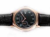Vacheron Constantin Les Historiques 86122/000R-9362 Rose Gold Case Black Dial Watch