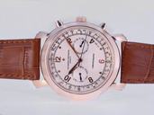 Vacheron Constantin Malte 47120 Pink Gold Mens Round Automatic Watch