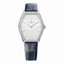 Vacheron Constantin Malte Silver Dial Blue Alligator Leather Ladies Watch 25530000G-9741