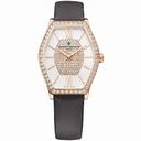 Vacheron Constantin Malte Silver Diamond Pave Dial Ladies Watch 25530000R-9802
