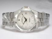 Vacheron Constantin Overseas 49150/B01A-9095 Womens Round Stainless Steel Case Watch