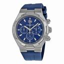 Vacheron Constantin Overseas Chronograph Blue Dial Blue Rubber Men's Watch 49150000A-9745
