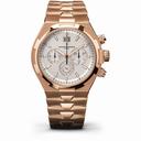 Vacheron Constantin Overseas Chronograph Silver Dial Men's Watch 49150/B01R-9454
