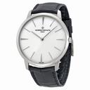 Vacheron Constantin Patrimony Grand Taille White Gold Black Alligator Men's Watch 81180000G-9117