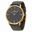 Vacheron Constantin Patrimony Grey Dial 18k Pink Gold Manual Men's Watch 81180000R-9162