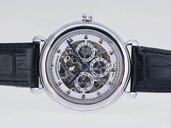 Vacheron Constantin Tourbillon P83000 White Dial Stainless Steel Case Stainless Steel Bezel Watch
