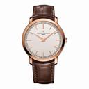 Vacheron Constantin Traditionelle Silver Dial 18K Pink Gold Automatic Men's Watch 43075000R-9884
