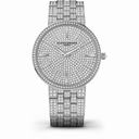 Vacheron Constantin Traditionnelle 18 Carat White Gold Diamond Pave Dial Men's Watch 81575/V02G-9274