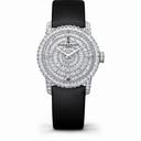 Vacheron Constantin Traditionnelle Black Satin Diamond Ladies Watch 25760000G-9945
