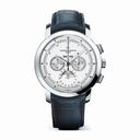 Vacheron Constantin Traditionnelle Silver Dial Blue Alligator Leather Men's Watch 47292000P-9590