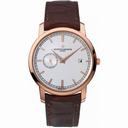 Vacheron Constantin Traditionnelle Silver Dial Men's Leather Watch 87172/000R-9302