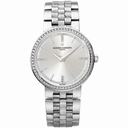 Vacheron Constantin Traditionnelle Silvered Dial Quartz Ladies Watch 25557/Q01G-9276