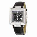 Versace Reve Carre Chronograph Black Dial Stainless Steel Ladies Watch 88C99SD008-S009