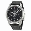 Zenith Captain Chronograph Black Dial Black Leather Men's Watch 03.2110.400-22.C493