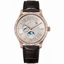 Zenith Captain Moonphase Silver Dial Brown Leather Men's Watch 22.2141.691/01.C498