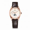 Zenith Captain Ultra Thin Moonphase Opaline Dial  18kt Rose Gold Ladies Watch 18231169203C498