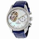 Zenith Chronomaster Mother of Pearl Dial Diamond Automatic Ladies Watch 162150406281C754