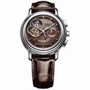 Zenith Chronomaster Brown Dial Leather Strap Automatic Power Reserve Men's Watch 030240402175C496