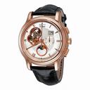 Zenith Chronomaster Open Grande Date Moonphase Silver Dial Black Leather Men's Watch 18.1260.4047-01.C505