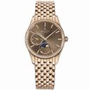 Zenith Class Elite Ultra Thin Moonphase Brown Dial 18kt Rose Gold Ladies Watch 22.2310.692/75.M2310