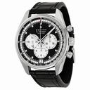 Zenith El Primero Black Dial Stainless Steel Black Alligator Leather Men's Watch 03204040022C496