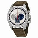 Zenith El Primero Chronograph Silver Dial Brown Leather Men's Watch 03204040069C494