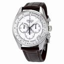 Zenith El Primero Chronograph White Dial Brown Leather Men's Watch 03208040001C49