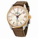 Zenith El Primero Espada Automatic Mother of Pearl Brown Leather Men's Watch 512170465081C713