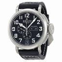 Zenith El Primero Pilot Automatic Chronograph Black Dial Black Leather Men's Watch 03.2430.4054/21.C721