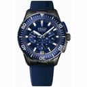 Zenith El Primero Stratos Flyback AMERICAS Blue Dial Blue Rubber Men's Watch 24.2066.405-57.R514