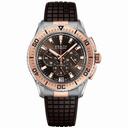 Zenith El Primero Stratos Flyback Brown Dial Rubber Men's Watch 51206140575R516