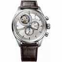 Zenith El Primero Tourbillon Chronograph Silver Dial Brown Leather Men's Watch 03.2050.4035/01.C713